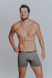 Kit com 5 Cuecas Boxer Adulto Masculino em Microfibra